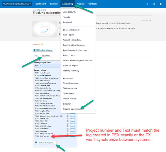 PEX to Xero Figure 1